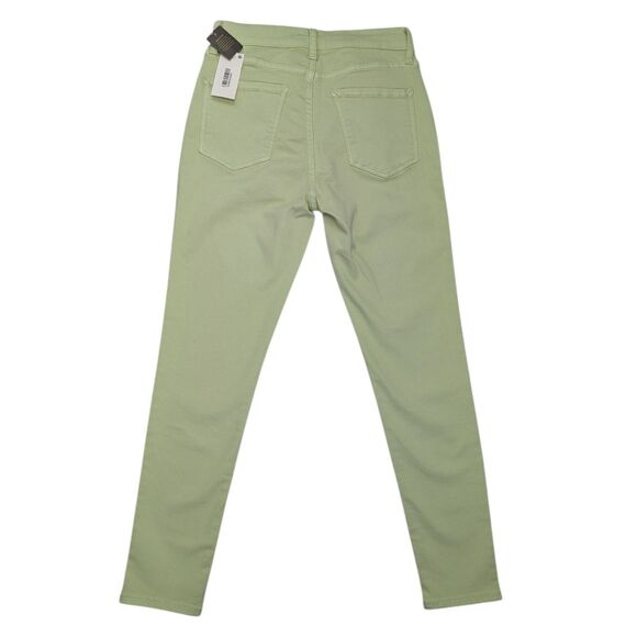 a.n.a Women's High-Rise Ankle Skinny Jeans Green Size 2 - Picture 2 of 10
